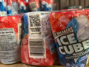 ICE BREAKERS Ice Cubes Snow Cone 6 pack