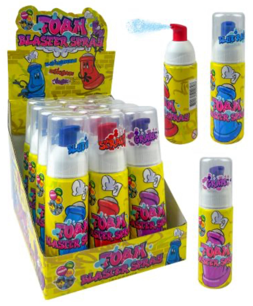 Fun Frenzy Foam Blaster Spray 12 pack