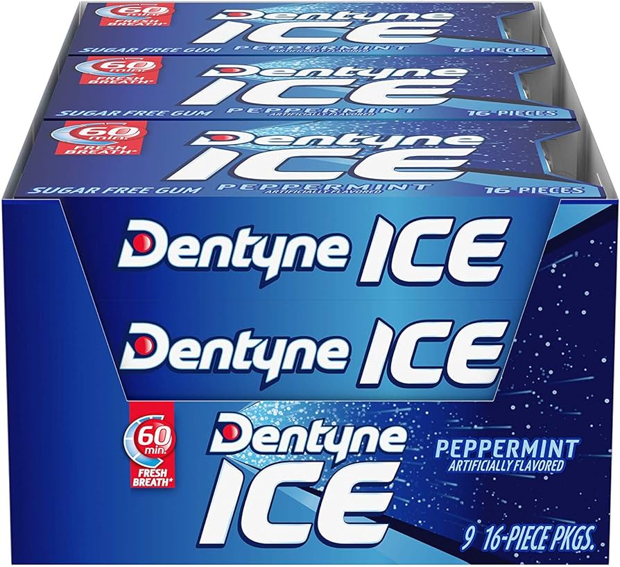 DENTYNE Peppermint  9 pack