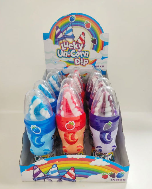 Fun Frenzy Lucky Unicorn Dip 12 pack