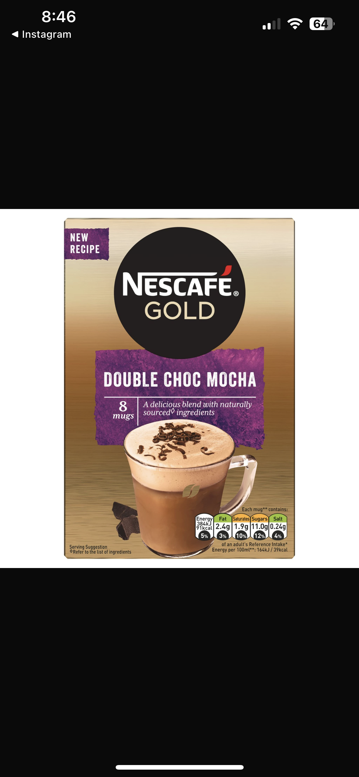 Nescafe Gold Caramel 124g x6pcs