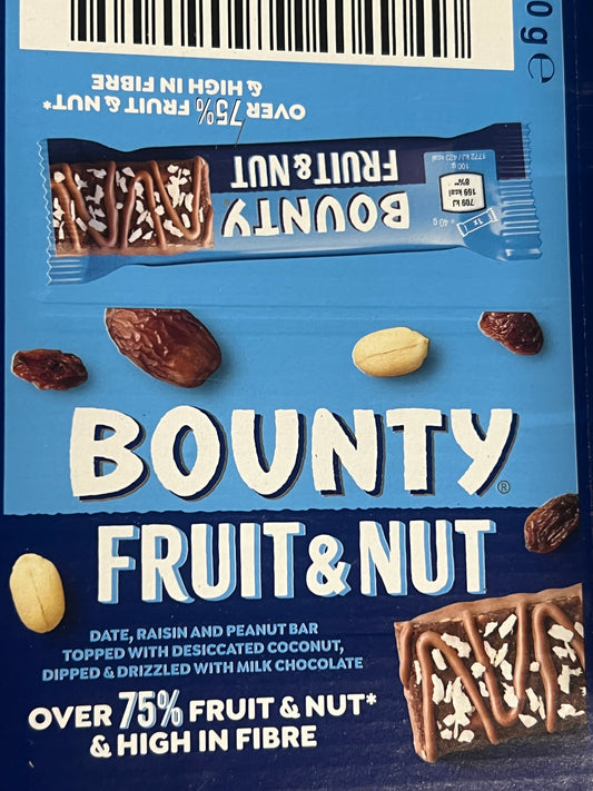 18pk Bounty Fruit & Nut