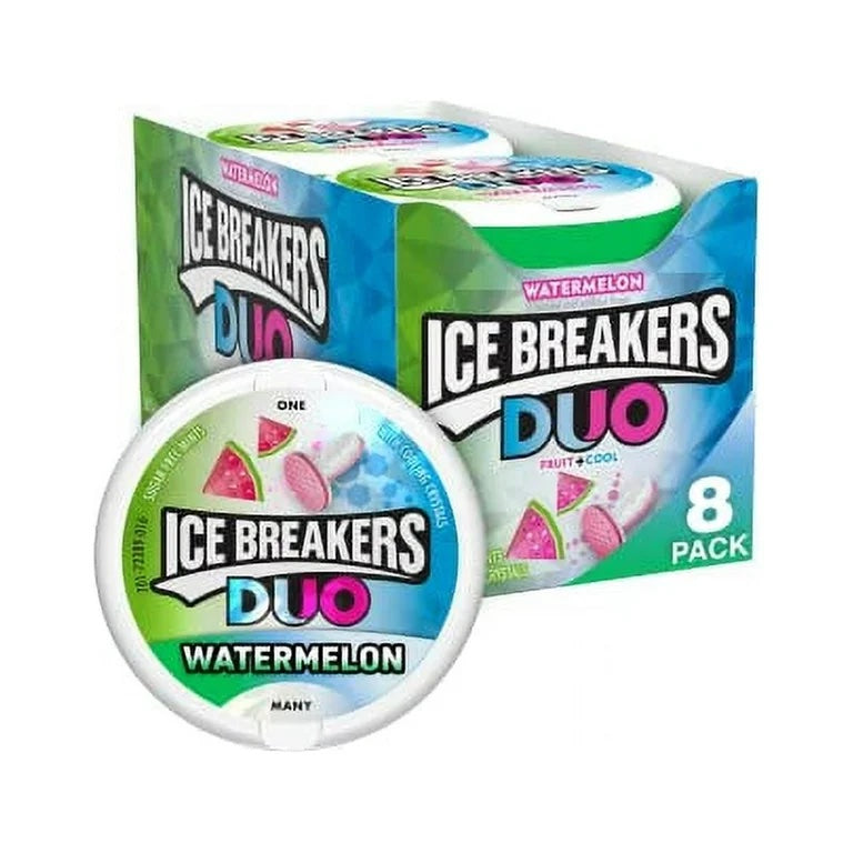 ICE BREAKERS Watermelon Lemonade Mints  8 pack