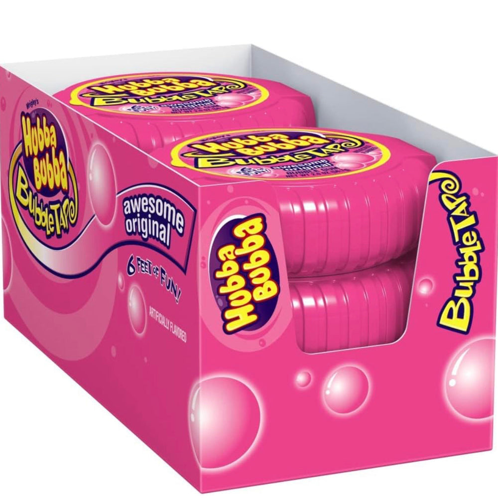 HUBBA BUBBA Pink Bubble Tape 12 pack