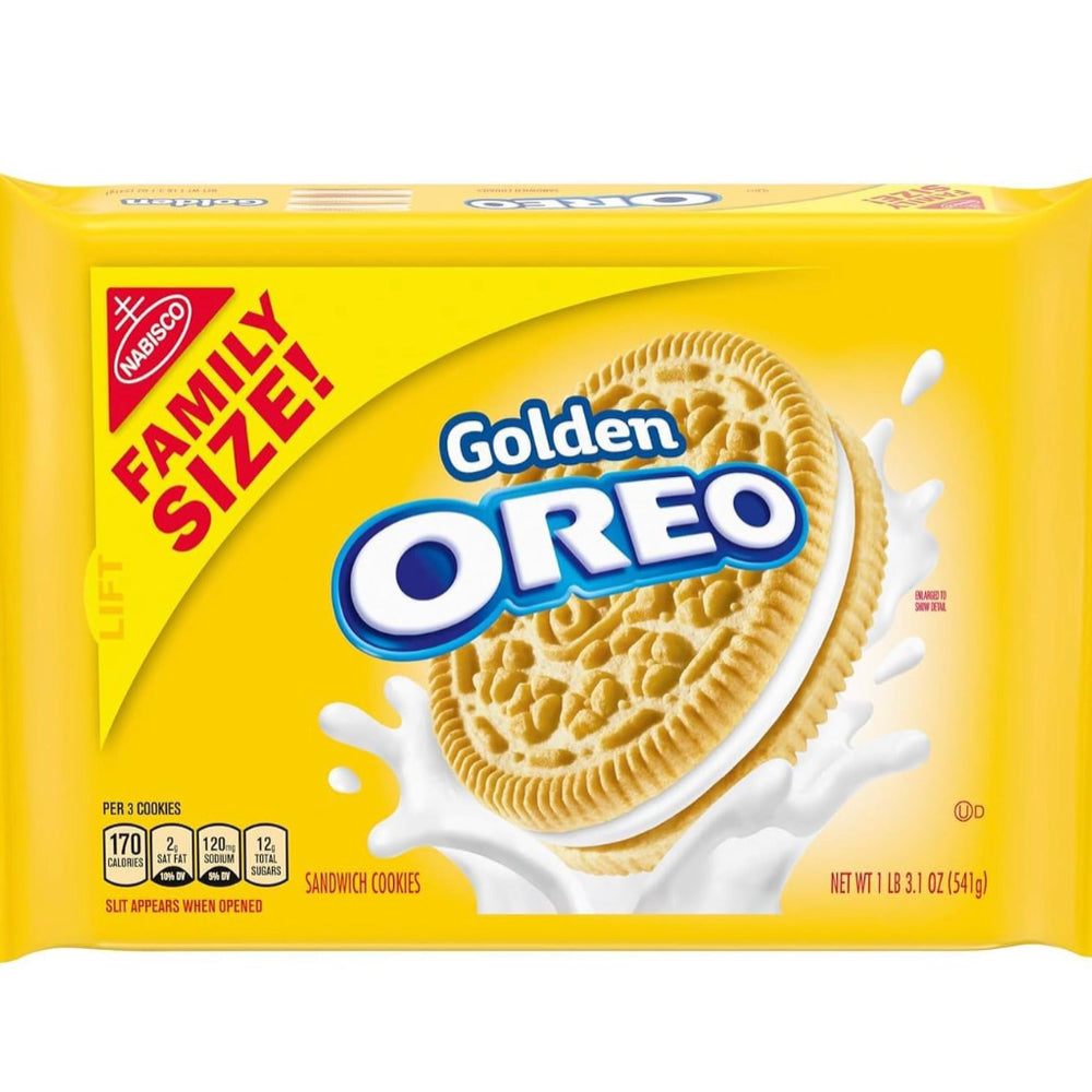 NABISCO OREO GOLDEN FAMILY PACK 18.12oz 12 pack