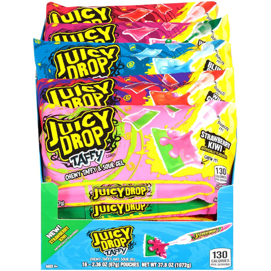 JUICY DROP Taffy 16 pack