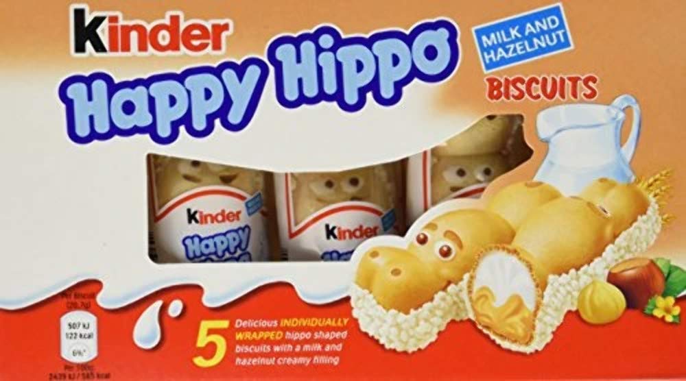 KINDER Happy Hippo Hazelnut  10 pack