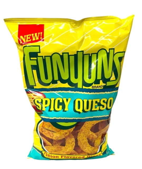 LAY'S Funyuns Spicy Queso 1.87 oz. 24 pack