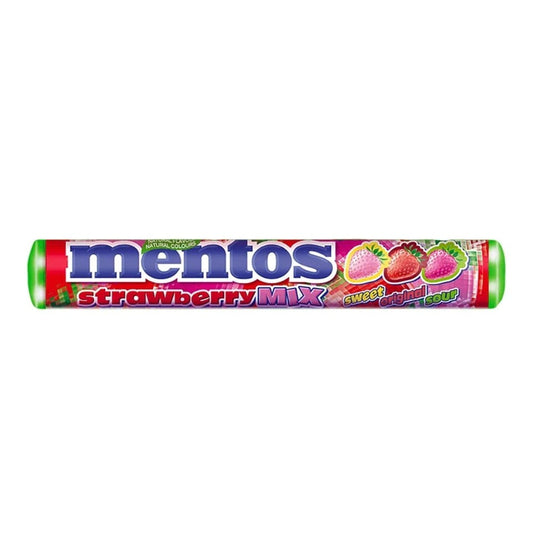 MENTOS Strawberry Mix candy  40 pack