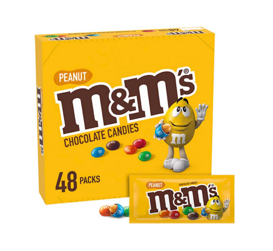 M&M Peanut  48 pack