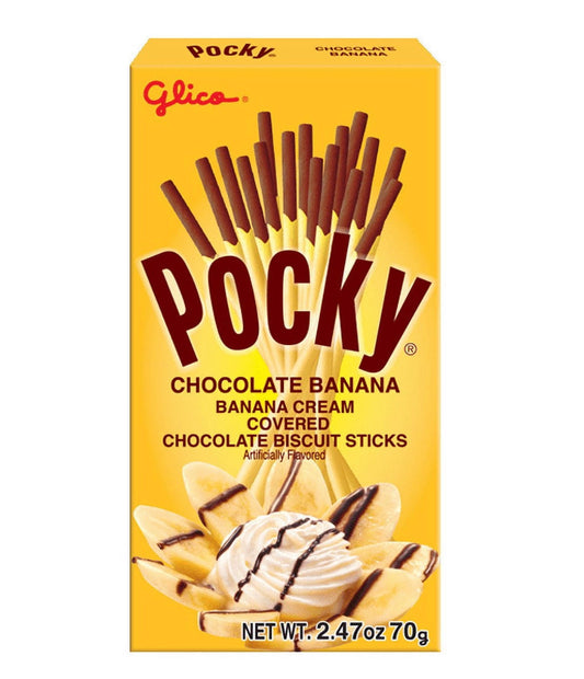 POCKY Banana & Chocolate 70g 10 pack