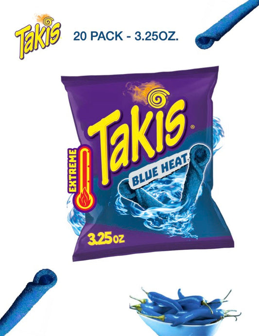 TAKIS Blue Heat 3.25 oz. 20 pack