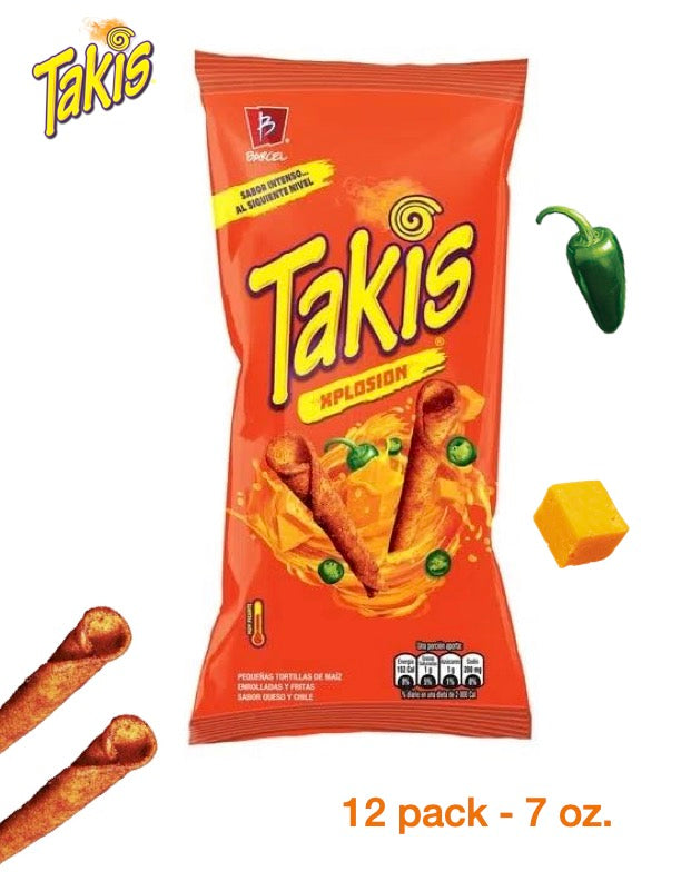 TAKIS Xplosion 7 oz 12 pack