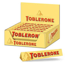 TOBLERONE Swiss Milk Chocolate w/ Honey & Almond  20 pack