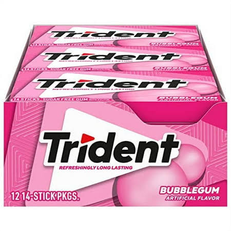 TRIDENT Bubblegum  12 pack